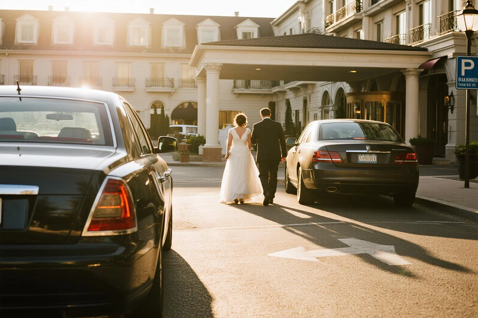 parking in wedding places